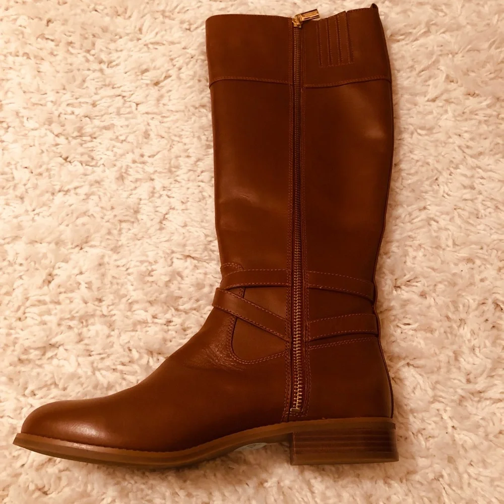 MICHAEL Michael Kors Preston leather boots - Picture 3 of 4